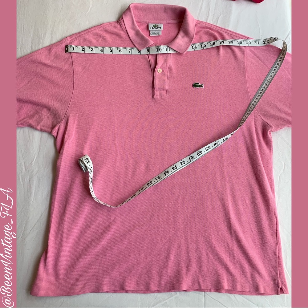 Lacoste polo Light pink Size 7